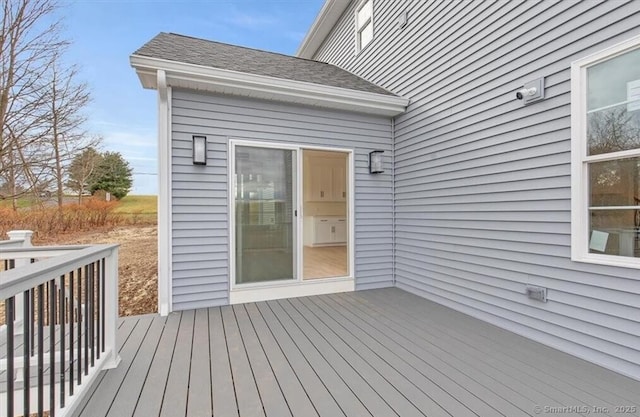 view of deck