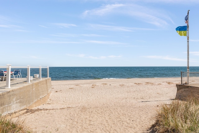 39 Wildemere Ave, Milford, CT 06460 - property view of water with a beach view
