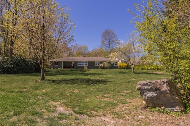 97 Doolittle Dr, Bethany, CT 06524 - view of yard