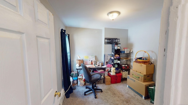 129 Walnut St, Windham, CT 06226 - office area featuring carpet floors