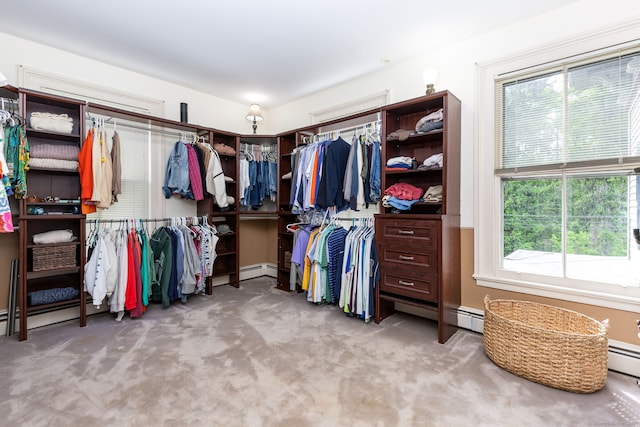 290 Waterville Rd, Avon, CT 06001 - spacious closet featuring carpet flooring and a baseboard heating unit