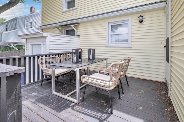 84 Oxford St, Bridgeport, CT 06606 - deck featuring outdoor dining space