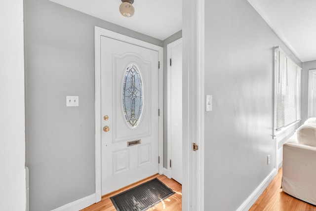 84 Oxford St, Bridgeport, CT 06606 - foyer entrance with light wood finished floors