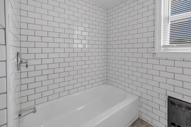 84 Oxford St, Bridgeport, CT 06606 - bathroom with tile walls and bathing tub / shower combination