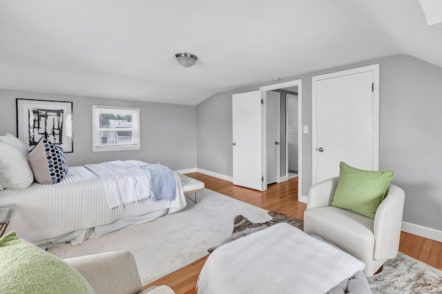 84 Oxford St, Bridgeport, CT 06606 - bedroom featuring vaulted ceiling and wood finished floors