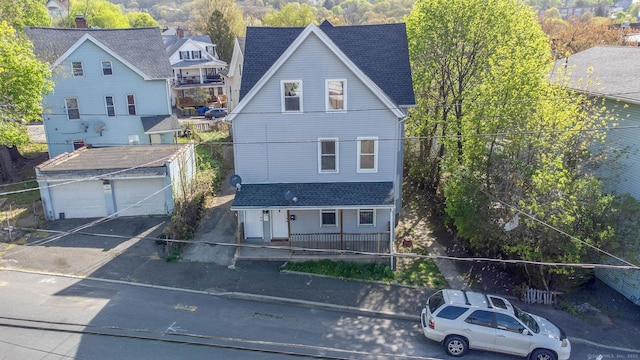 drone / aerial view