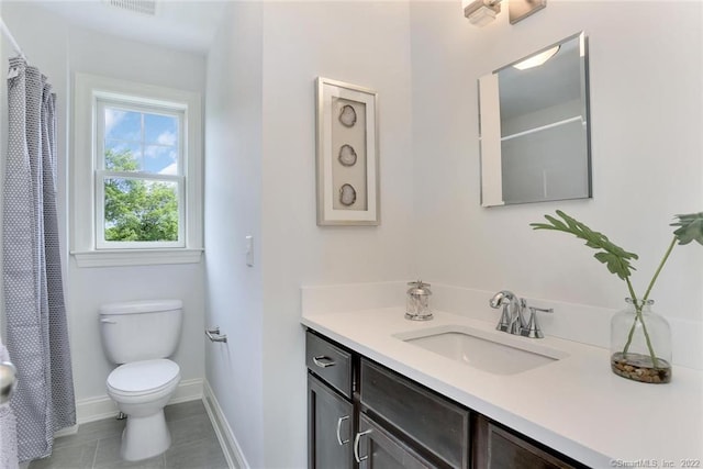 8 View St Unit 10, Greenwich, CT 06830 - full bathroom with toilet, vanity, tile patterned flooring, baseboards, and a heating unit