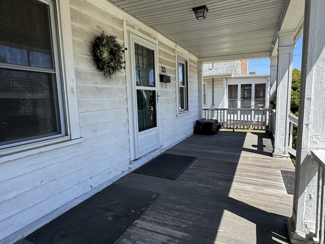 33 E Brown St, West Haven, CT 06516 - deck with a porch