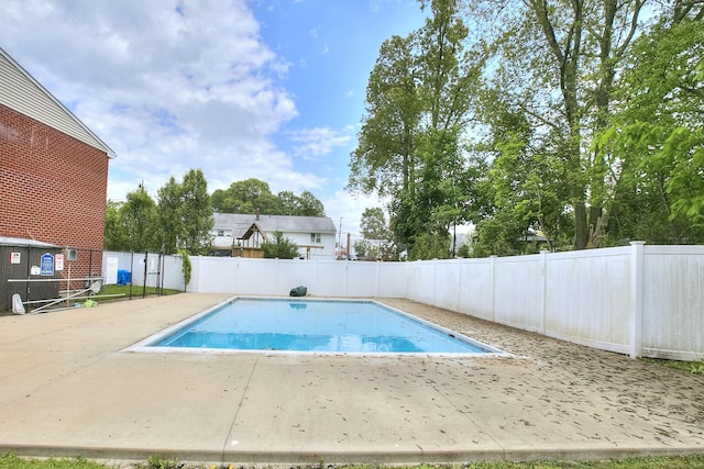 50 Greenhouse Rd Unit 17A, Bridgeport, CT 06606 - view of pool with a patio area and a fenced backyard