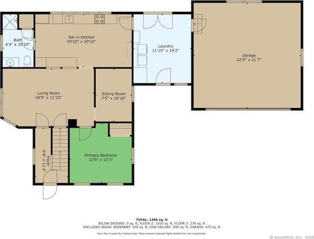 view of layout