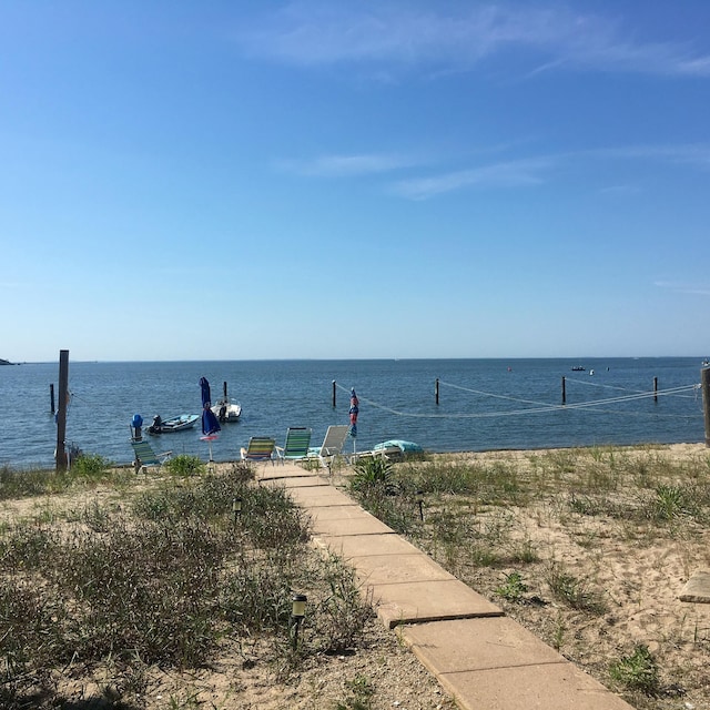 property view of water