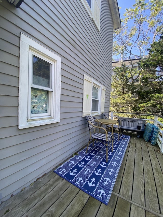 view of deck