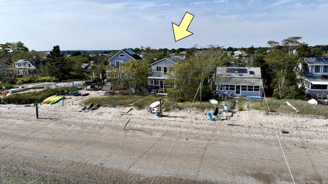 view of front of house with a residential view