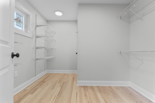 93 Wyoming St, Stratford, CT 06614 - spacious closet featuring wood finished floors