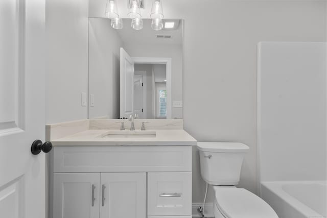 93 Wyoming St, Stratford, CT 06614 - full bath with toilet, vanity, and baseboards