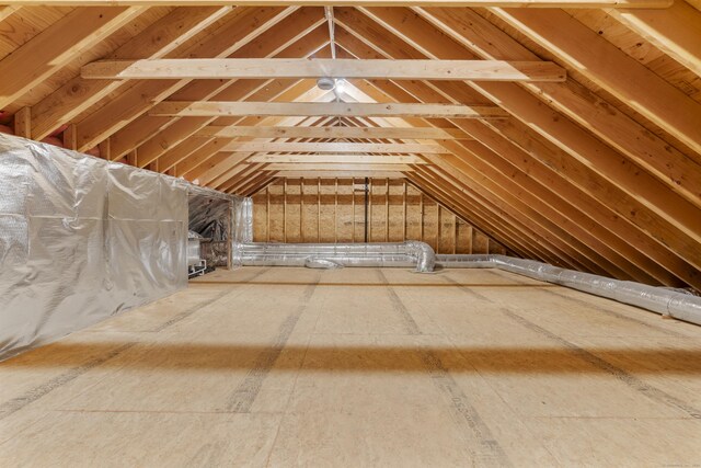 93 Wyoming St, Stratford, CT 06614 - view of unfinished attic