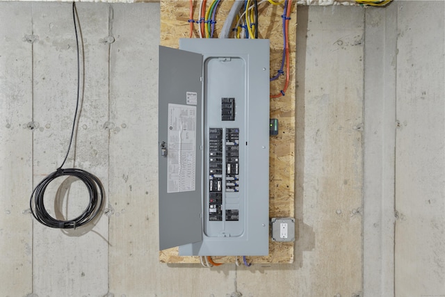 93 Wyoming St, Stratford, CT 06614 - utility room featuring electric panel