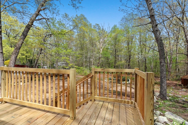 view of deck