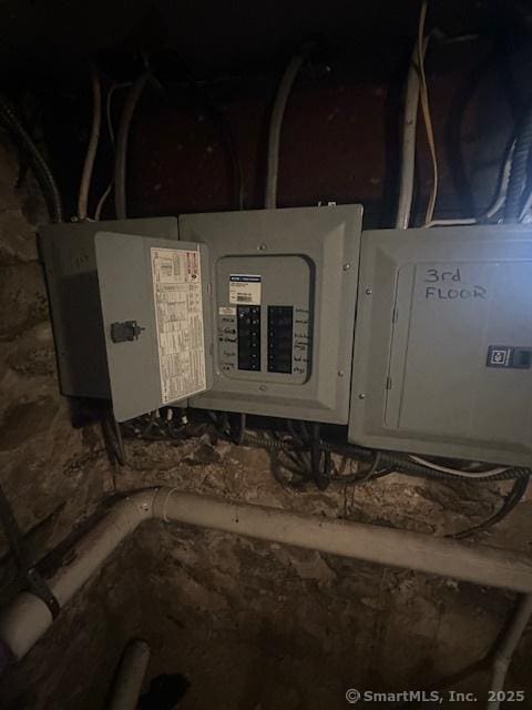 utilities with electric panel