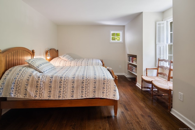5 Dorr Rd, Darien, CT 06820 - bedroom with dark wood-style flooring and baseboards