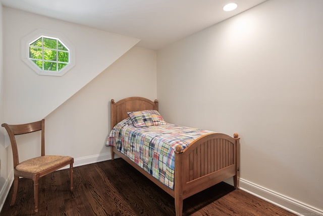 5 Dorr Rd, Darien, CT 06820 - bedroom with wood finished floors, baseboards, and recessed lighting