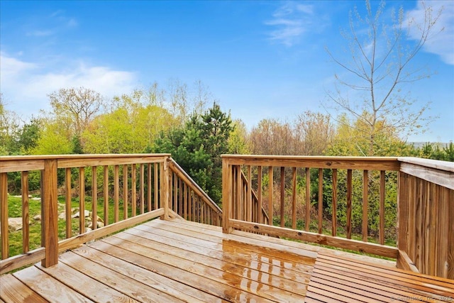 view of deck