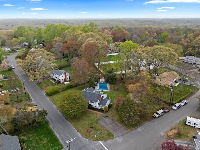 16 Willow Ln, Clinton, CT 06413 - view of property location with a heavily wooded area