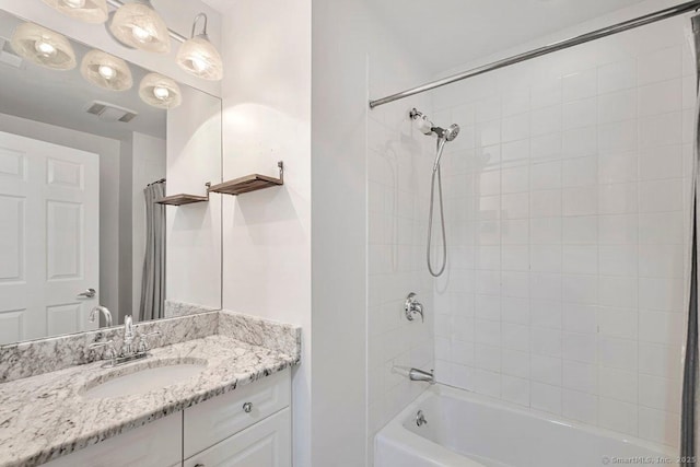 44 Woodcrest Ln Unit 44, Danbury, CT 06810 - bathroom featuring shower / bathtub combination with curtain and vanity