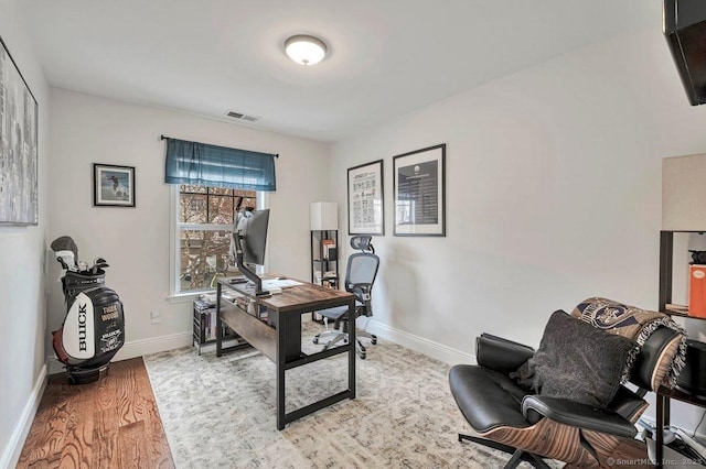 44 Woodcrest Ln Unit 44, Danbury, CT 06810 - home office with wood finished floors and baseboards