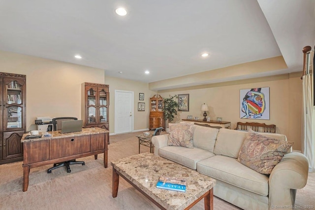 44 Woodcrest Ln Unit 44, Danbury, CT 06810 - home office with light colored carpet and recessed lighting