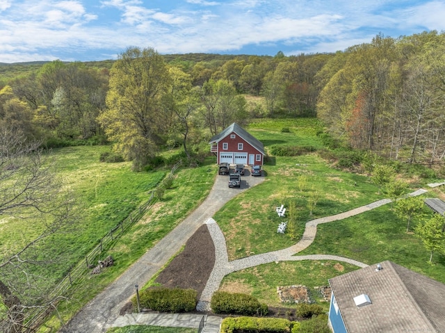 149 Limekiln Rd, Redding, CT 06896 - view of subject property featuring a forest