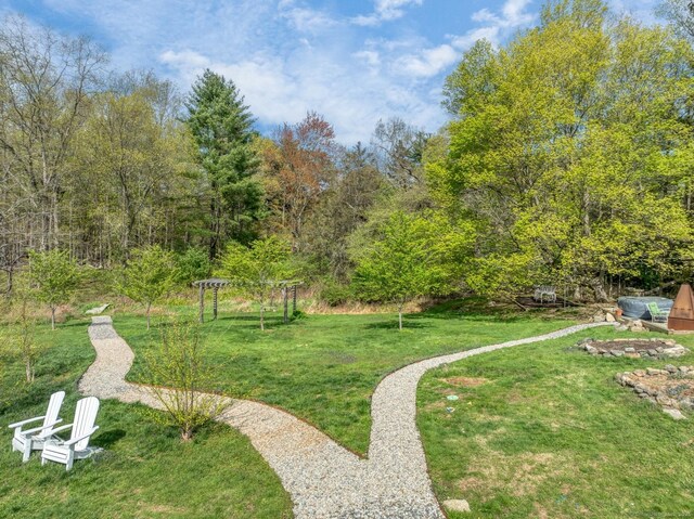 149 Limekiln Rd, Redding, CT 06896 - view of community with a lawn