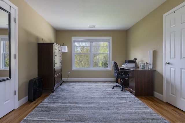 14 Cutter Dr, Stonington, CT 06355 - office with wood finished floors and baseboards