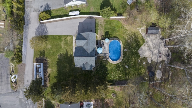 14 Cutter Dr, Stonington, CT 06355 - aerial view of property and surrounding area featuring a pool