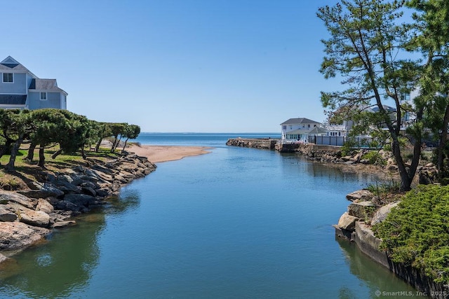 property view of water