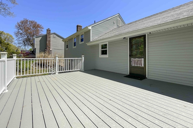 view of deck