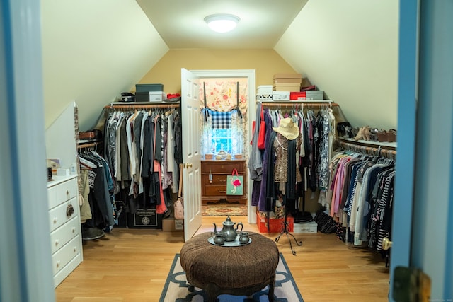 45 N Gate Rd, Woodbury, CT 06798 - spacious closet featuring wood finished floors and lofted ceiling