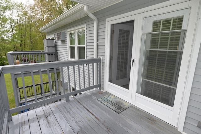view of deck