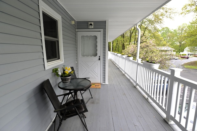 107 Hidden Knolls Cir Unit 107, Monroe, CT 06468 - view of wooden porch