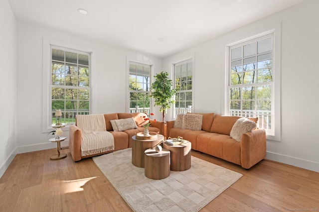82 Indian Hill Rd, Wilton, CT 06897 - living area featuring baseboards and light wood-style flooring