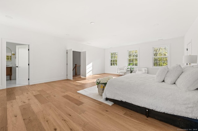 82 Indian Hill Rd, Wilton, CT 06897 - bedroom featuring light wood-style flooring and baseboards