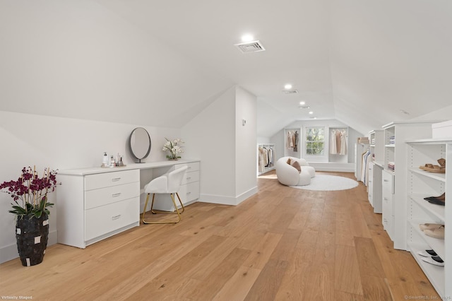 82 Indian Hill Rd, Wilton, CT 06897 - bedroom featuring lofted ceiling, light wood-type flooring, and baseboards