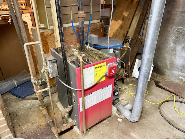 utilities featuring a heating unit