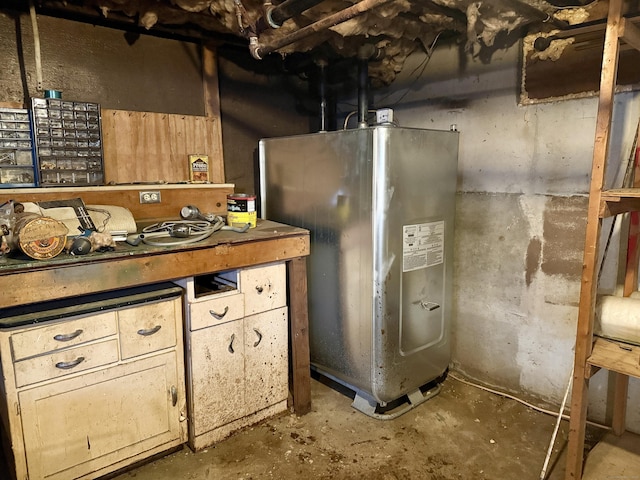 view of utility room