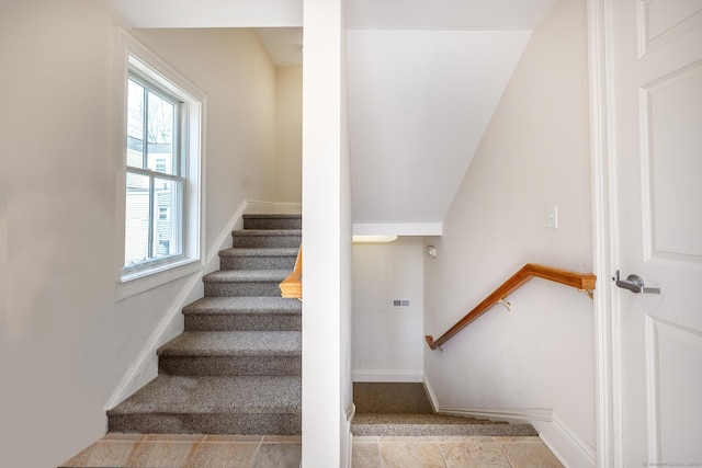 27 Catoonah St, Ridgefield, CT 06877 - staircase with baseboards and visible vents