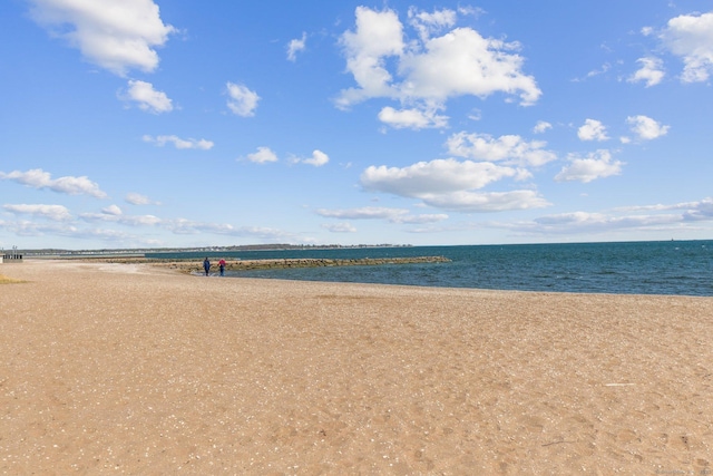 257 W Walk Unit 257, West Haven, CT 06516 - property view of water with a view of the beach