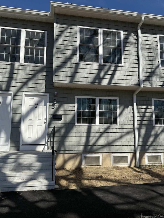 view of side of property