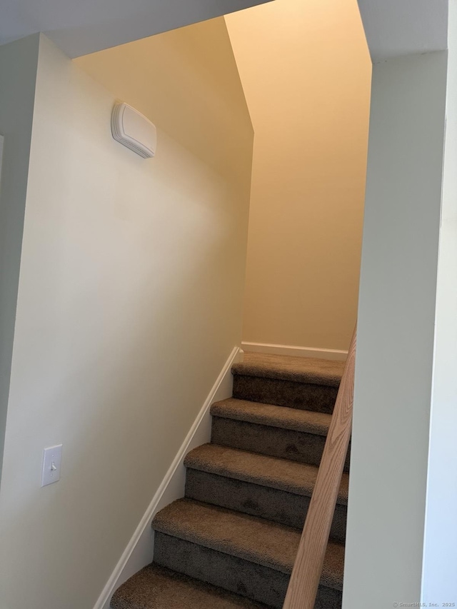 view of stairs