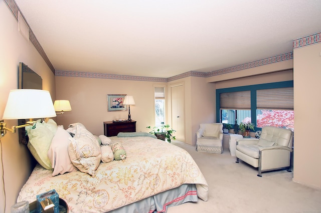 701 Heritage Vlg Unit B, Southbury, CT 06488 - carpeted bedroom featuring ornamental molding