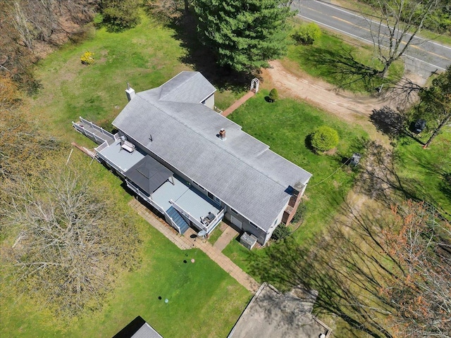 drone / aerial view